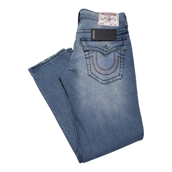 True Religion | Jeans | Nwt True Religion Geno Big T Flap Relaxed Slim ...